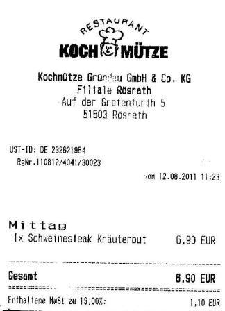 lgsm Hffner Kochmtze Restaurant